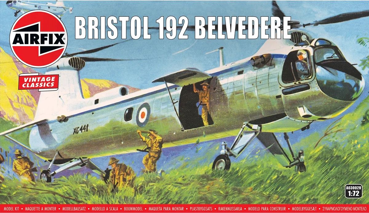 Airfix Vintage 1/72 Bristol 192 Belvedere A03002V