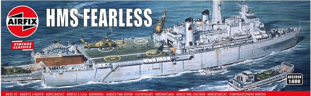 Airfix Vintage 1/600 HMS Fearless A03205V