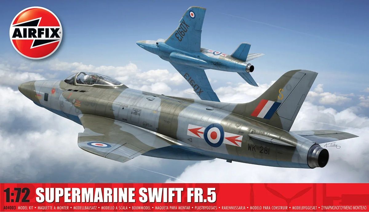 Airfix 1/72 Supermarine Swift FR.5 A04003