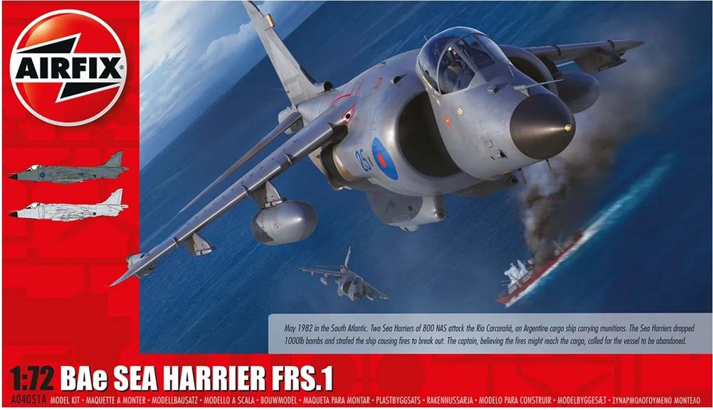 Airfix 1/72 BAe Sea Harrier FRS.1 A04051A