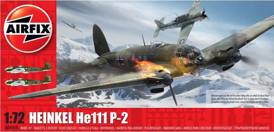 Airfix 1/72 Heinkel He111 P-2 A06014