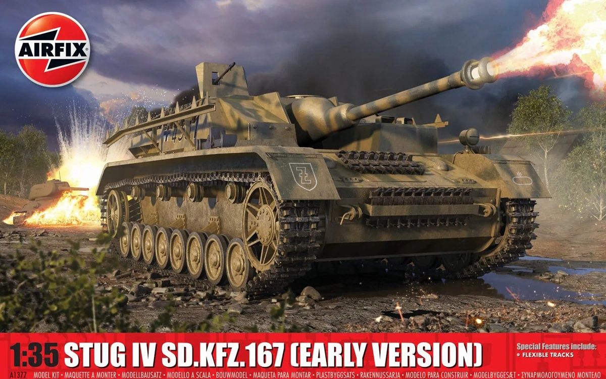 Airfix 1/35 Stug IV Sd.Kfz.167 (Early Version) A1377