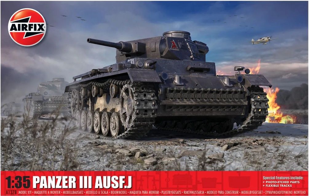 Airfix 1/35 Panzer III Ausf.J A1378