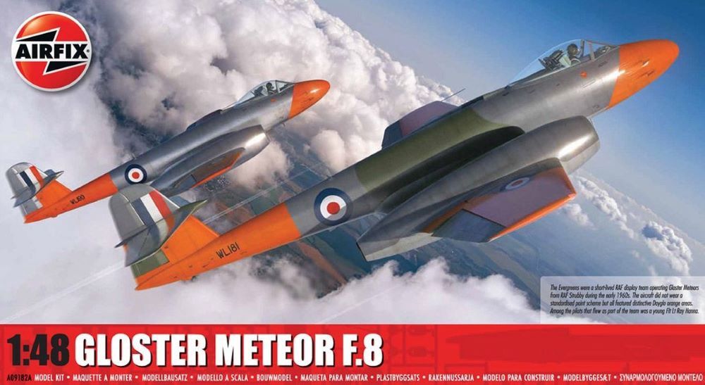 Airfix 1/48 Gloster Meteor F.8 A09182A