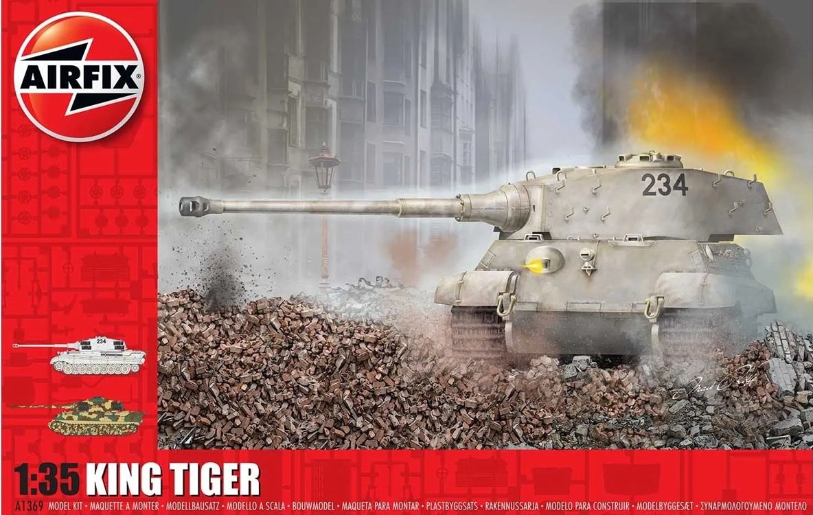 Airfix 1/35 King Tiger A1369
