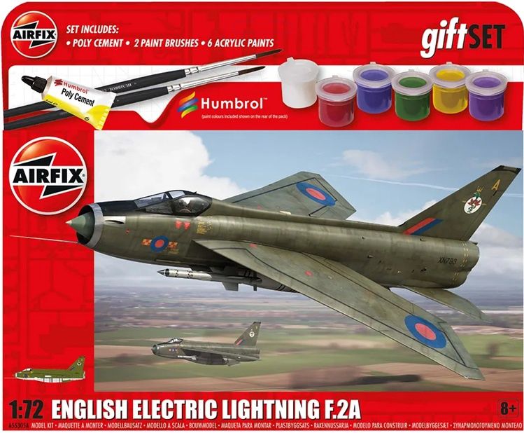 Airfix 1/72 English Electric Lightning F.2A Starter Set A55305A