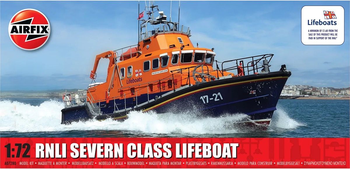 Airfix 1/72 RNLI Severn Class Lifeboat A07280
