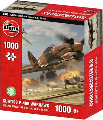 Airfix Jigsaw Puzzle 1000 pcs Curtiss P-40B Warhawk HVCAX0002