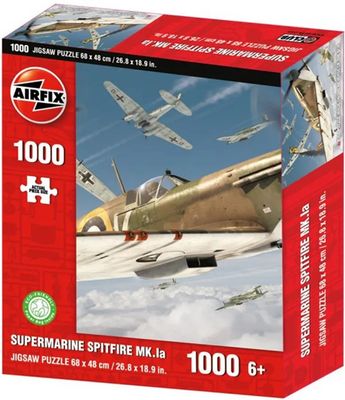Airfix Jigsaw Puzzle 1000 pcs Supermarine Spitfire MK.la HVCAX0007