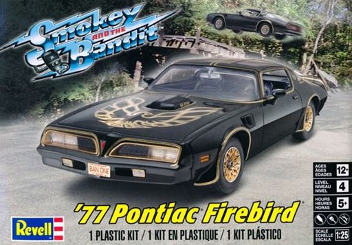 Revell 1/25 Smokey &amp; the Bandit &#39;77 Pontiac Firebird 85-4027