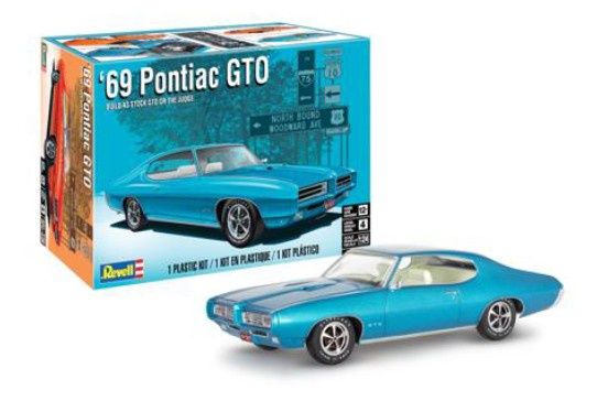 Revell 1/24 &#39;69 Pontiac GTO 14530