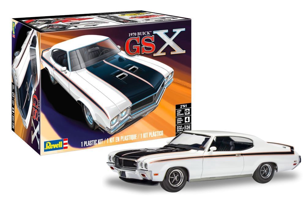 Revell 1/24 1970 Buick GSX 2&#39;n1 85-4522