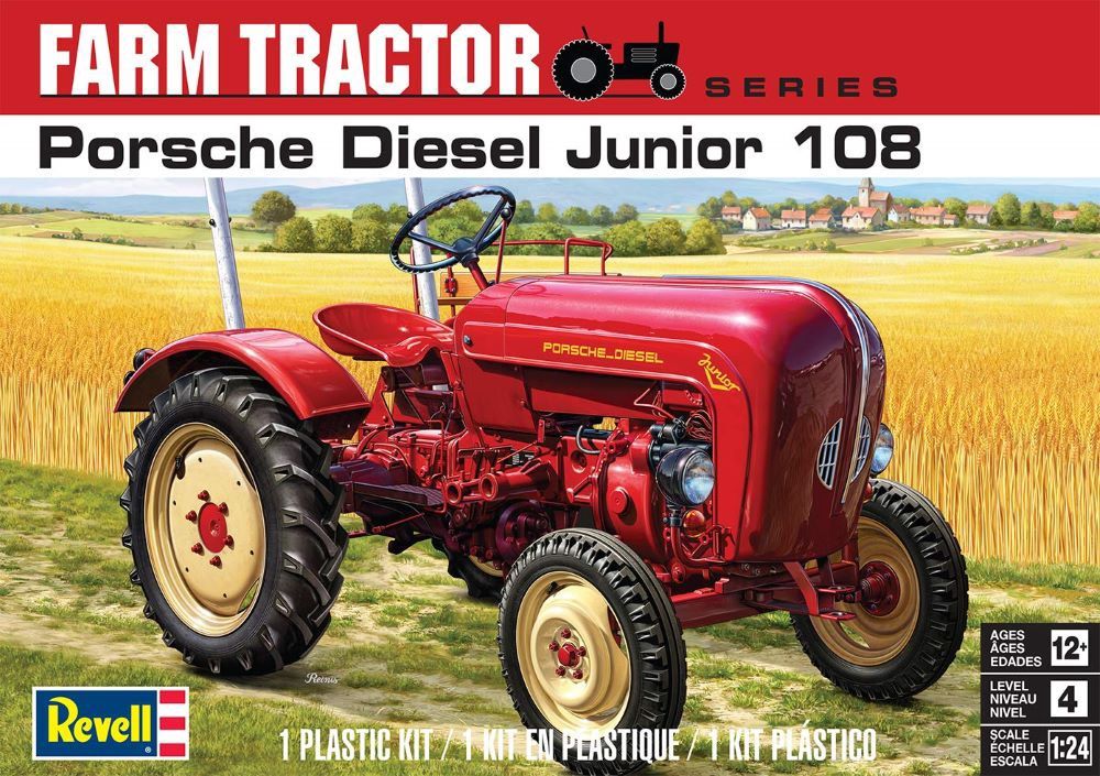 Revell 1/24 Porsche Diesel Junior 108 Farm Tractor 85-4485