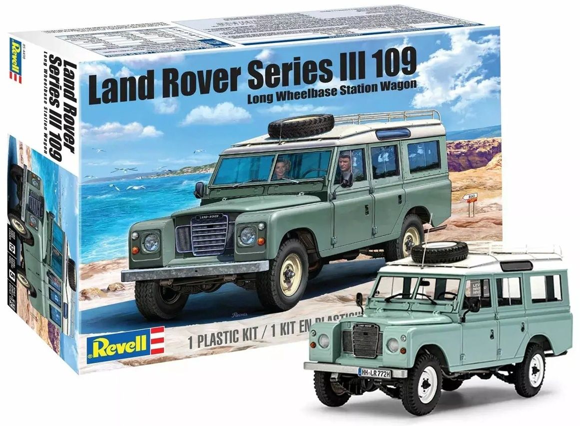 Revell 1/24 Land Rover Series III 109 Long Wheelbase Station Wagon 85-4498