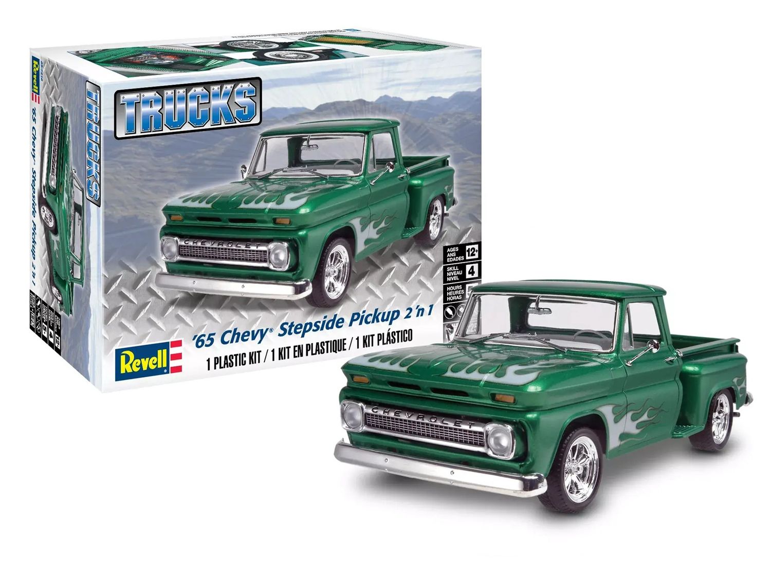 Revell 1/25 '65 Chevy Stepside Pickup 2'n1 85-7210
