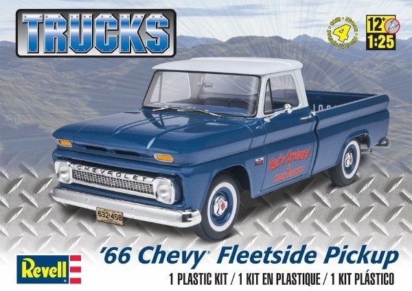 Revell 1/25 '66 Chevy Fleetside Pickup 85-7225