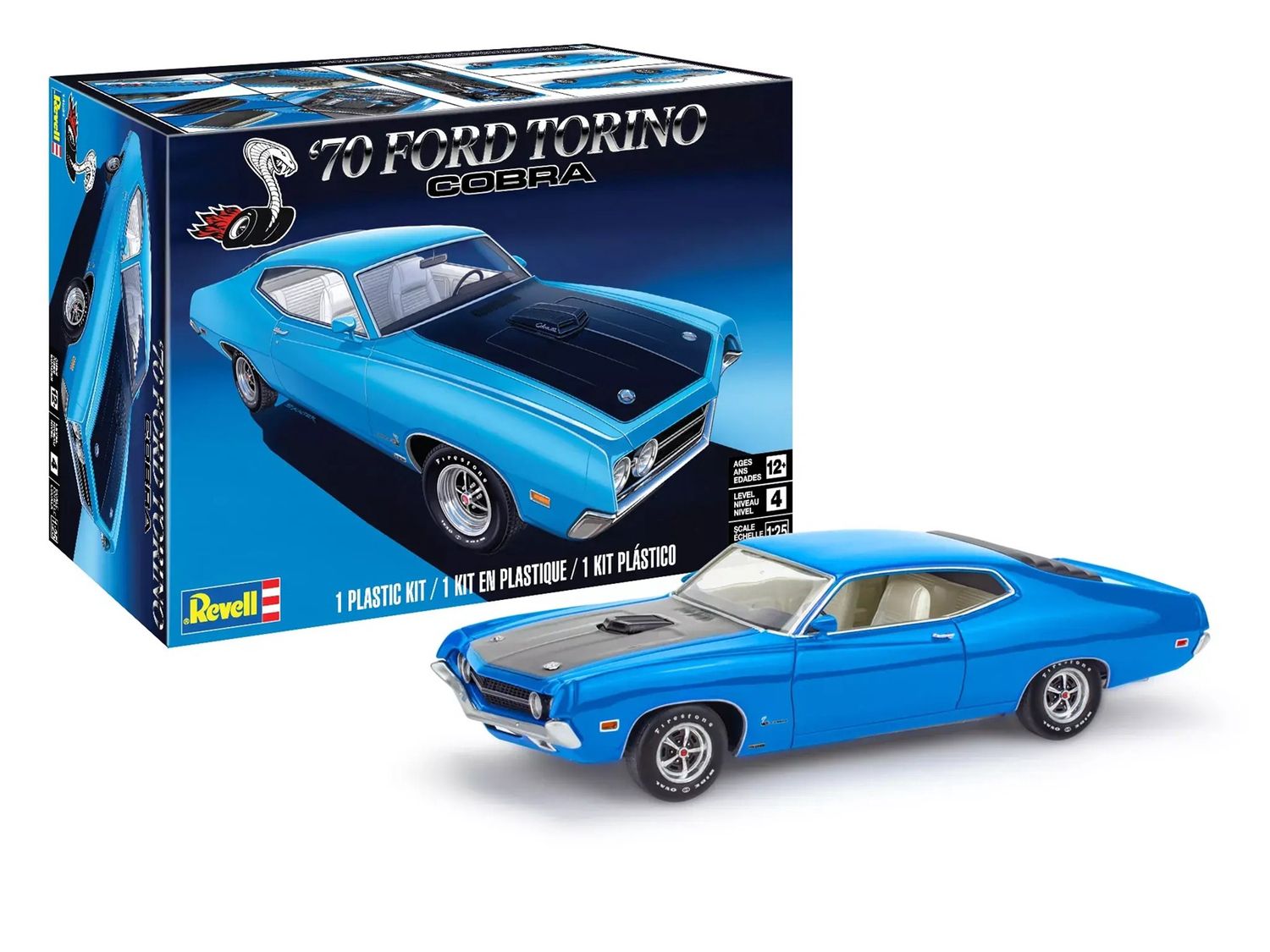 Revell 1/25 &#39;70 Ford Torino Cobra 14534