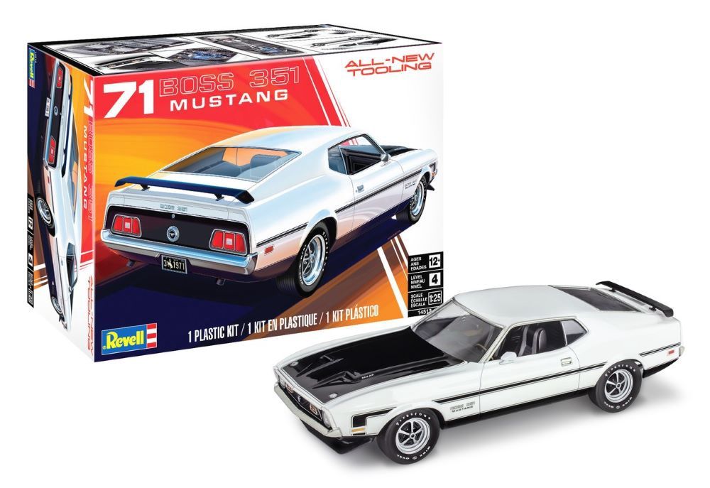 Revell 1/25 &#39;71 Mustang Boss 351 14512