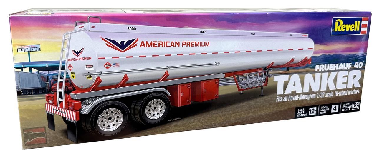 Revell 1/32 Fruehauf 40&#39; Semi-Trailer Tanker 14536