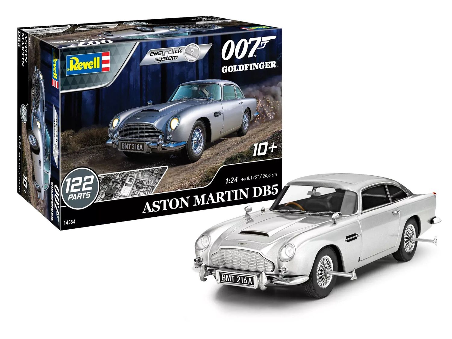 Revell 1/24 James Bond Aston Martin DB5 from Goldfinger 14554