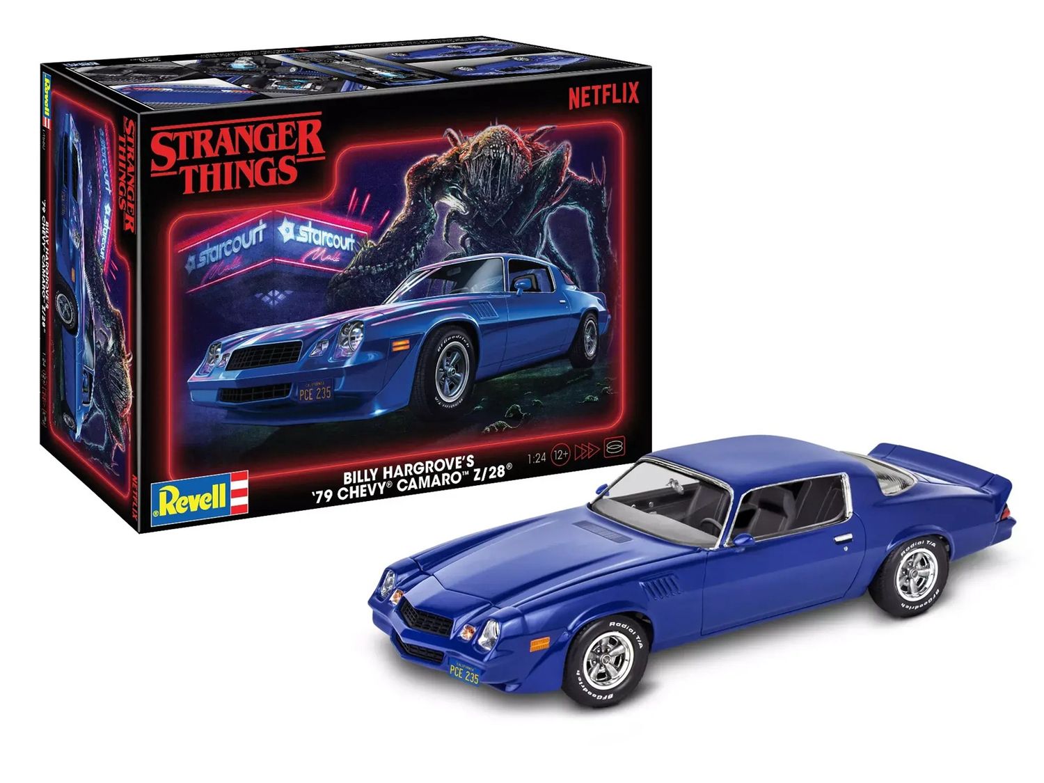 Revell 1/24 Stranger Things Billy Hargrove’s ’79 Chevy Camaro Z/28 14560
