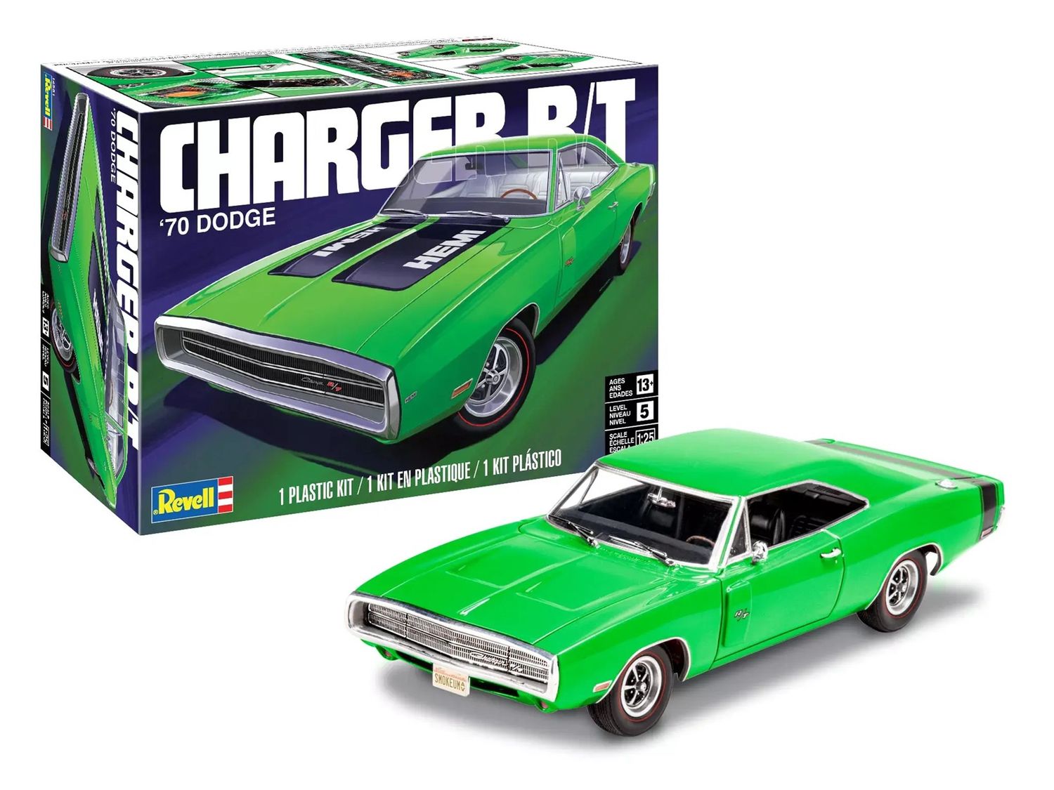 Revell 1/25 &#39;70 Dodge Charger R/T 14561