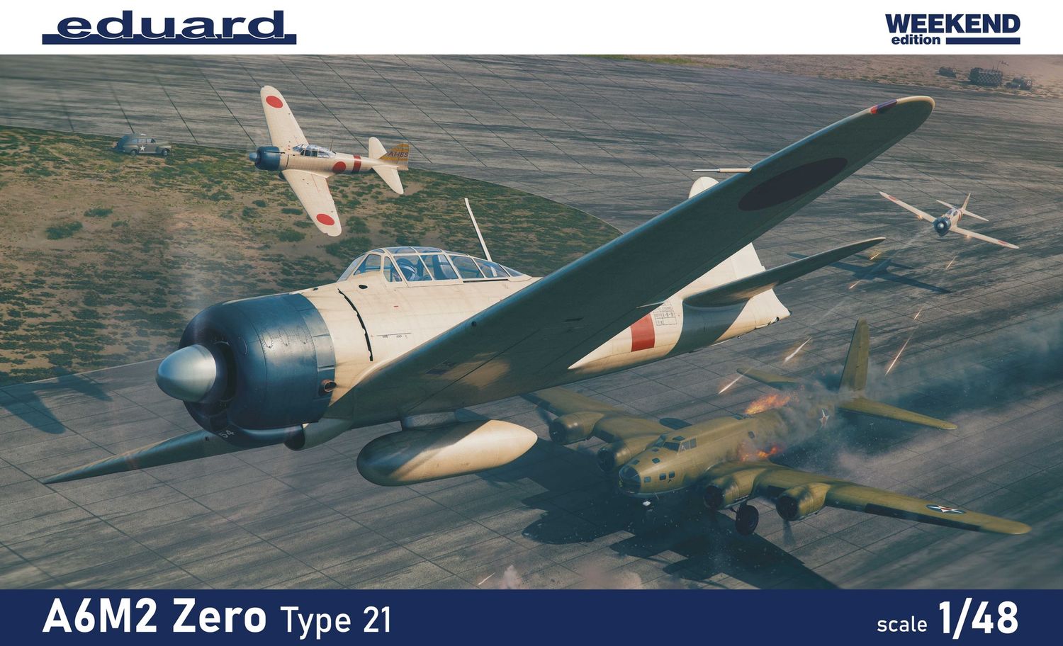 Eduard 1/48 A6M2 Zero Type 21 [Weekend Edition] 84189