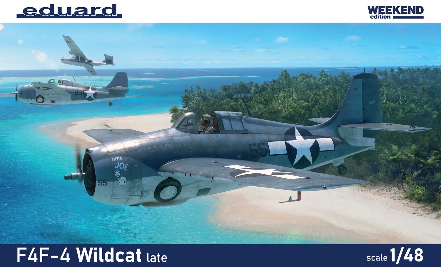 Eduard 1/48 F4F-4 Wildcat late [Weekend Edition] 84204