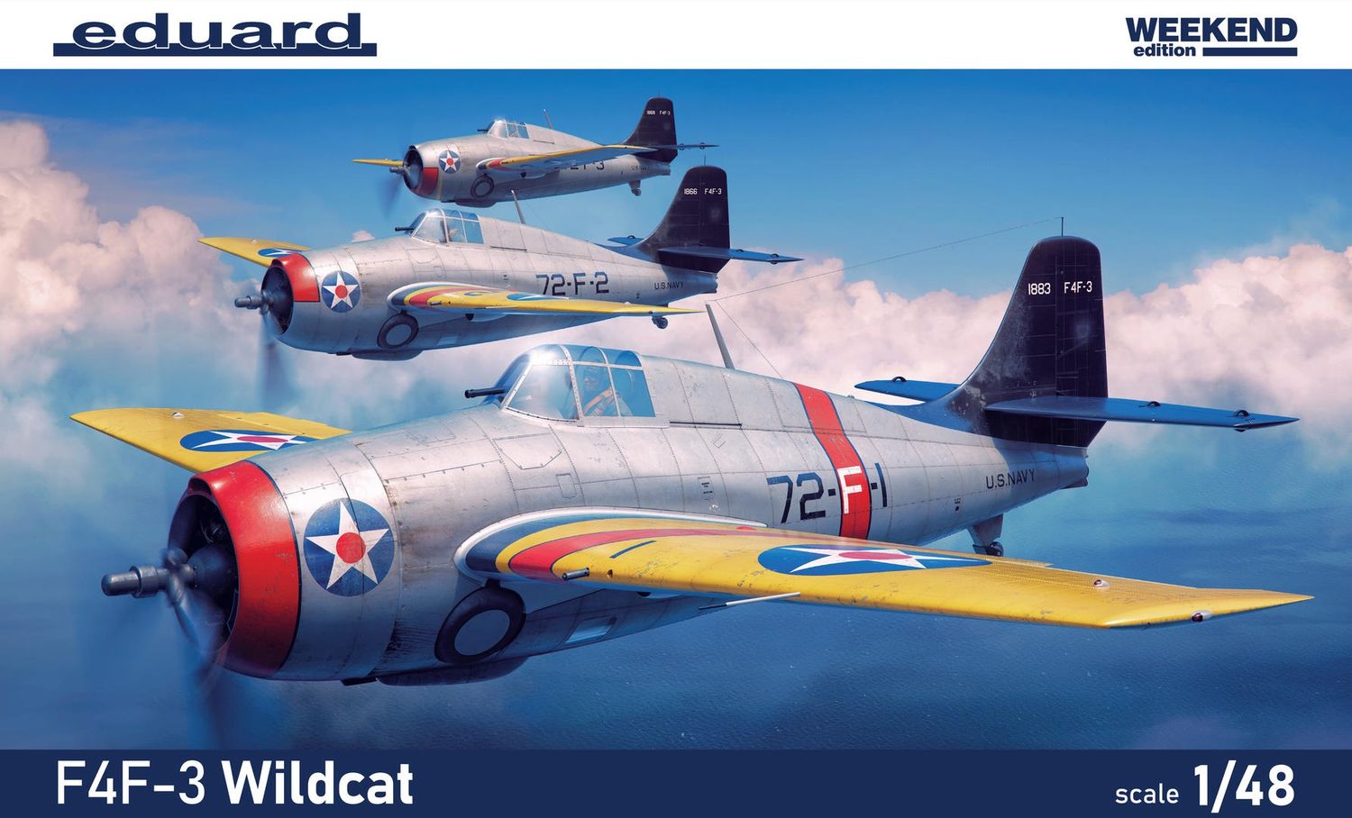 Eduard 1/48 F4F-3 Wildcat [Weekend Edition] 84193