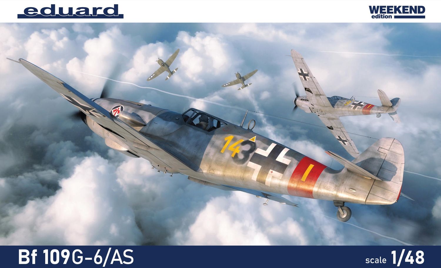 Eduard 1/48 Bf 109G-6/AS [Weekend Edition] 84169