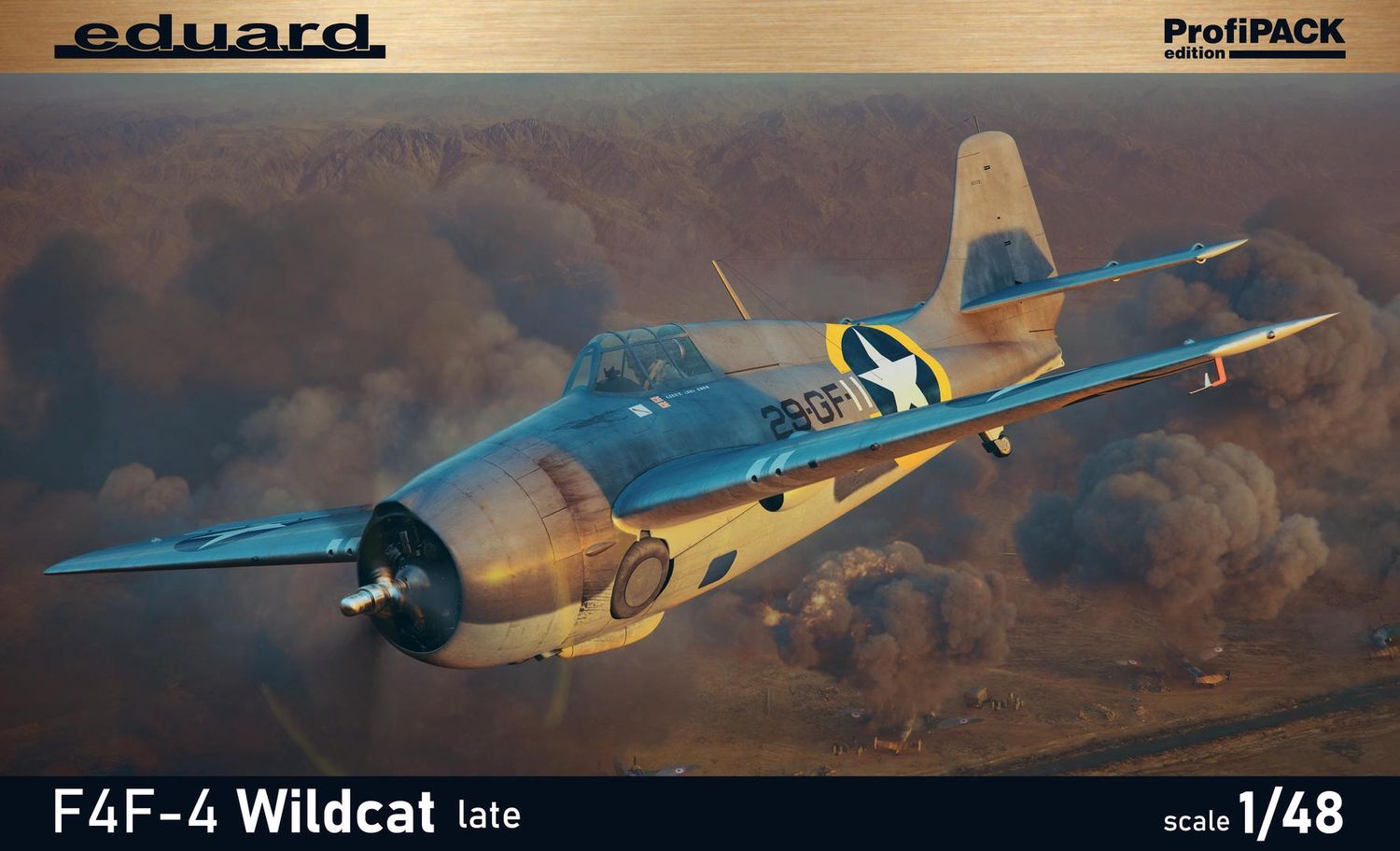 Eduard 1/48 F4F-4 Wildcat late [ProfiPACK] 82203
