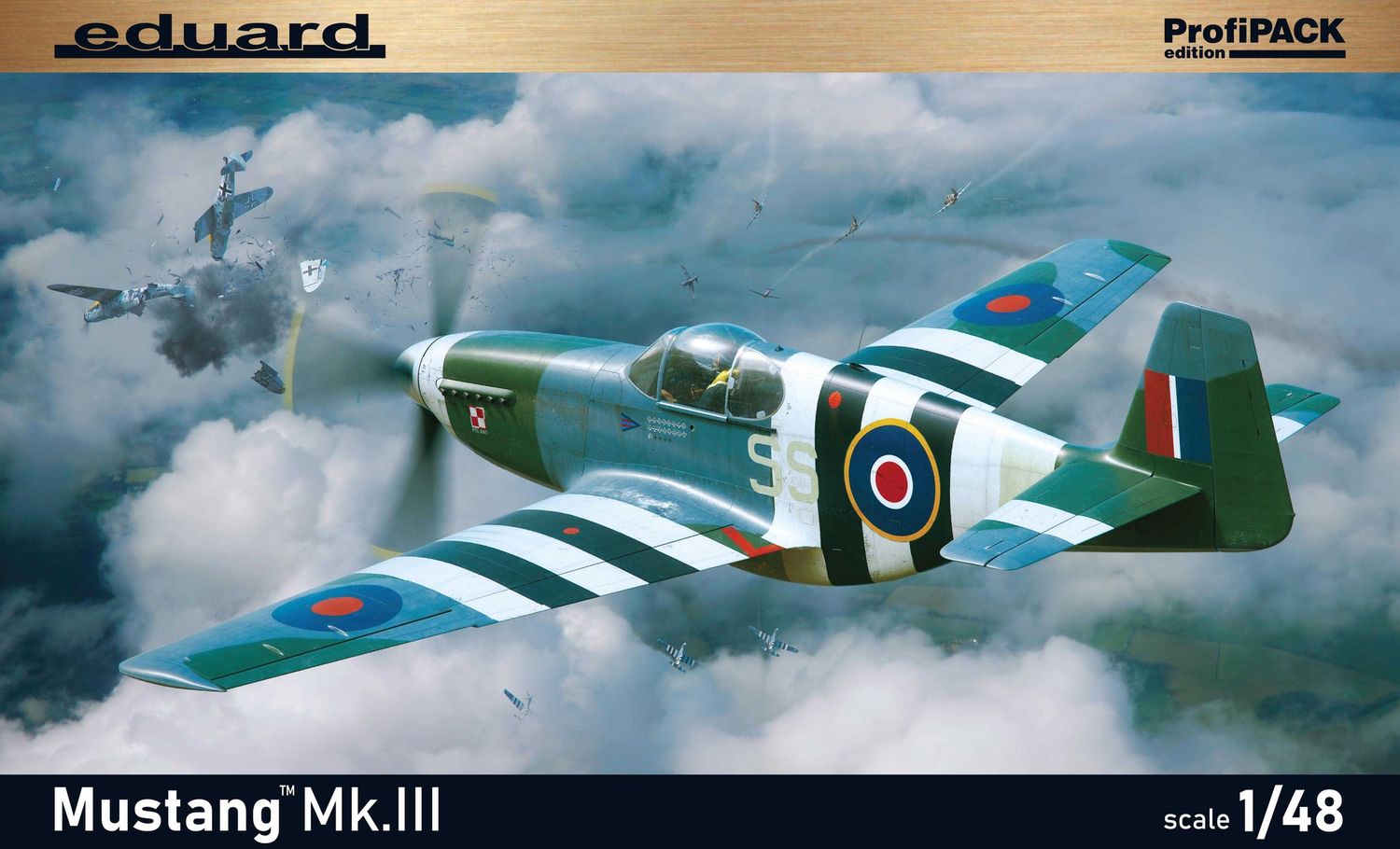 Eduard 1/48 Mustang Mk.III  [ProfiPACK] 82109