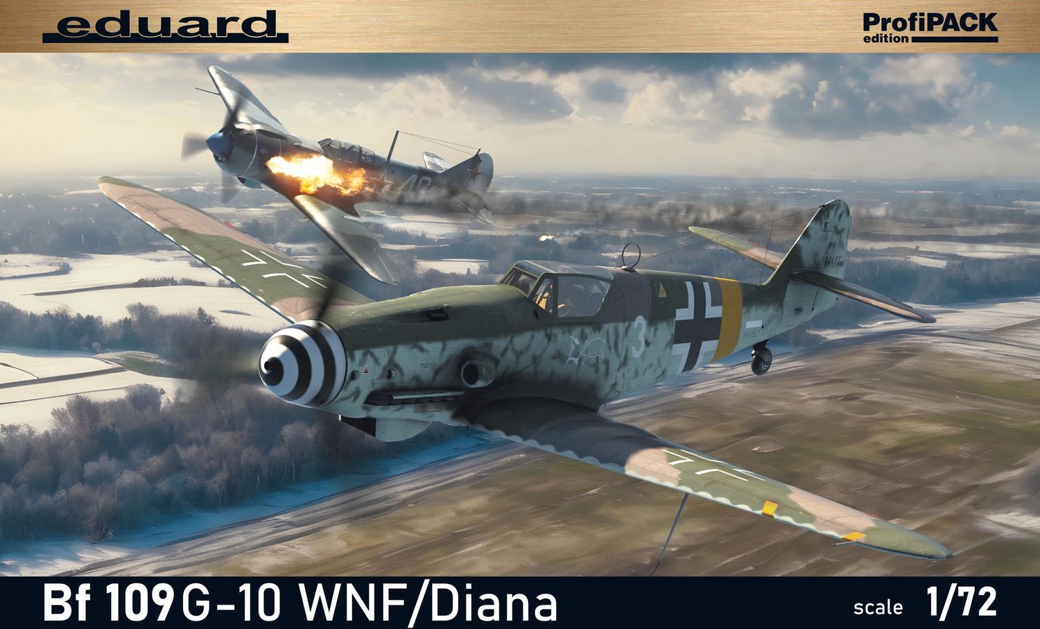 Eduard 1/72 Bf 109G-10 WNF/Diana [ProfiPACK] 70164