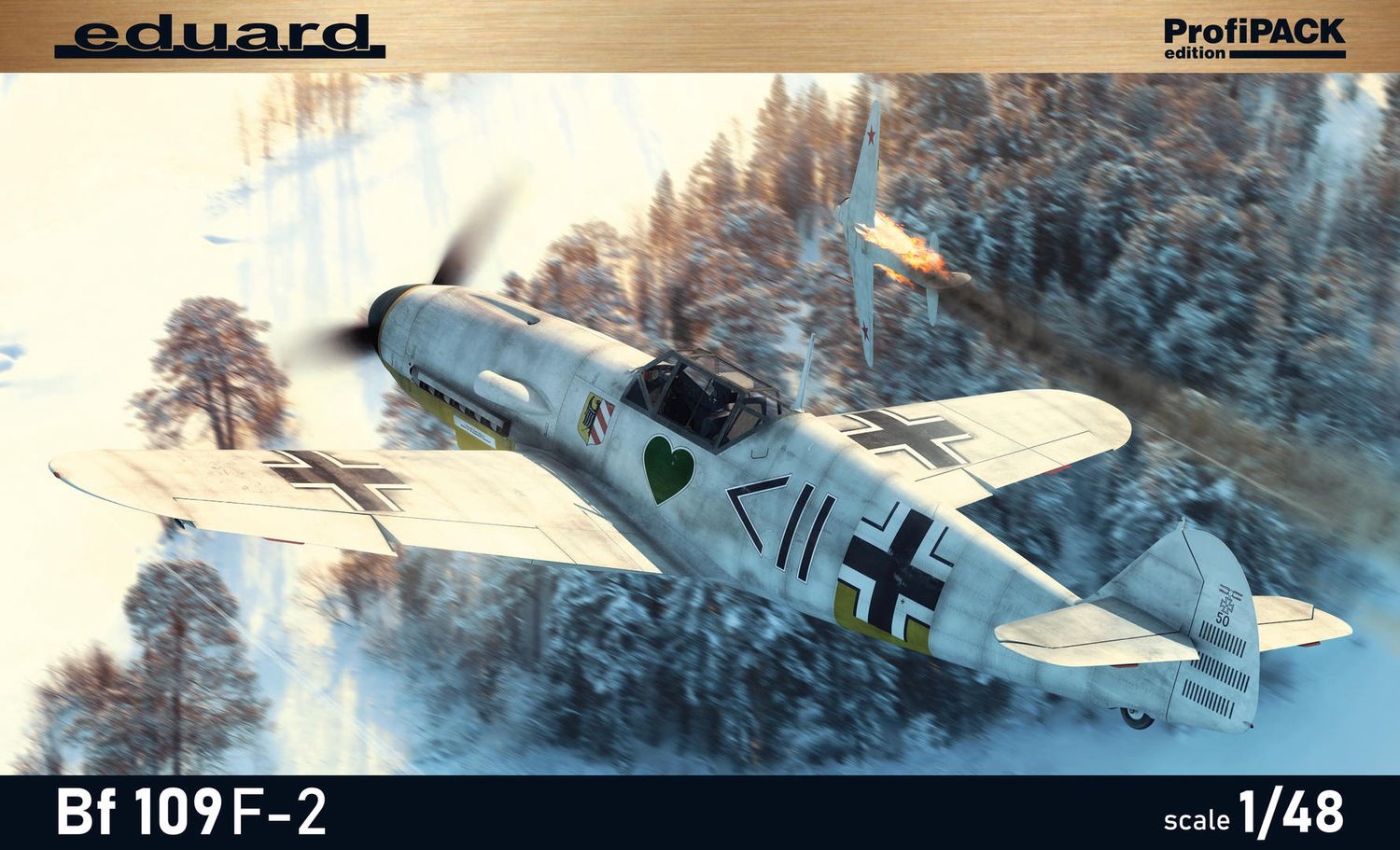 Eduard 1/48 Bf 109F-2 [ProfiPACK] 82115
