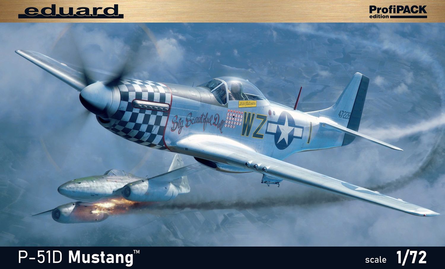 Eduard 1/72 P-51D Mustang [ProfiPACK] 70173