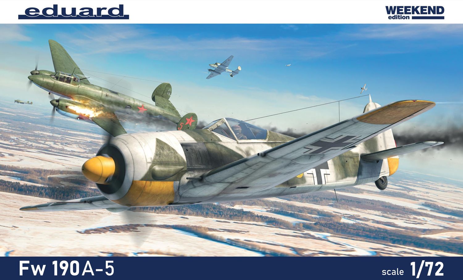 Eduard 1/72 Fw 190A-5 [Weekend Edition] 7470