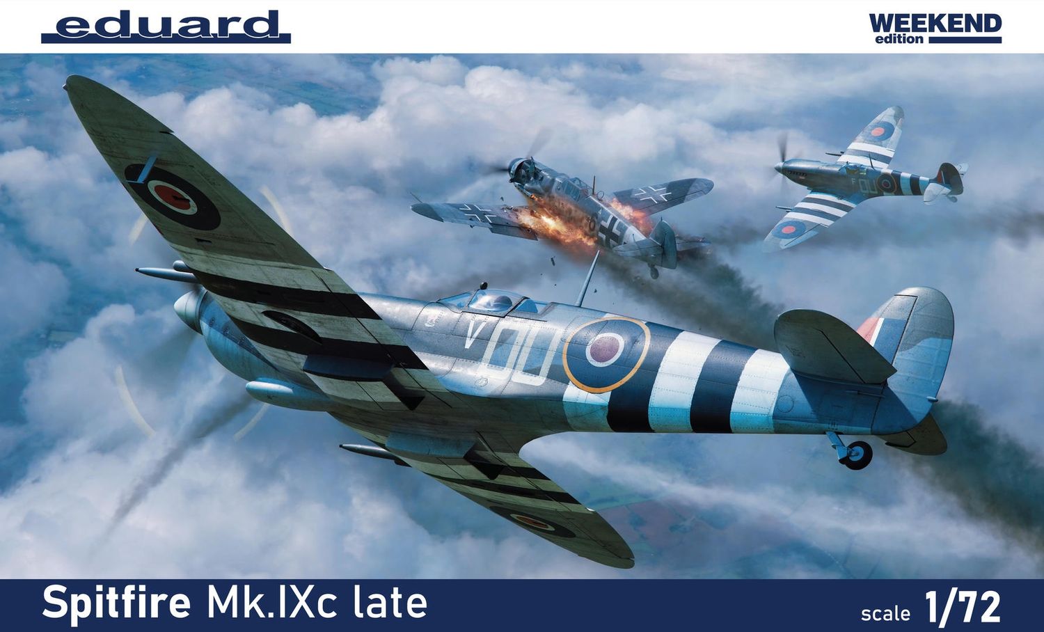 Eduard 1/72 Spitfire Mk.IXc late [Weekend Edition] 7473
