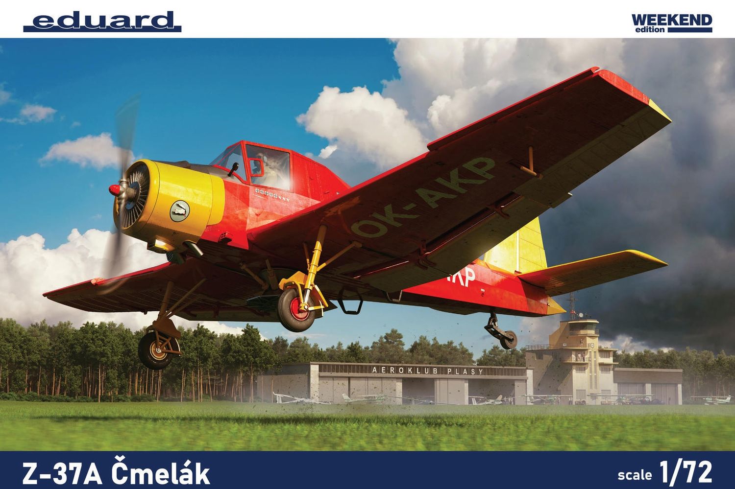 Eduard 1/72 Z-37A Cmelak [Weekend Edition] 7456