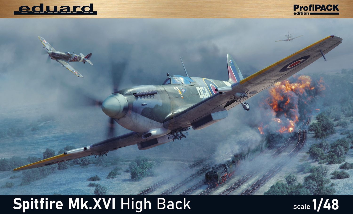 Eduard 1/48 Spitfire Mk.XVI High Back [ProfiPACK] 8286