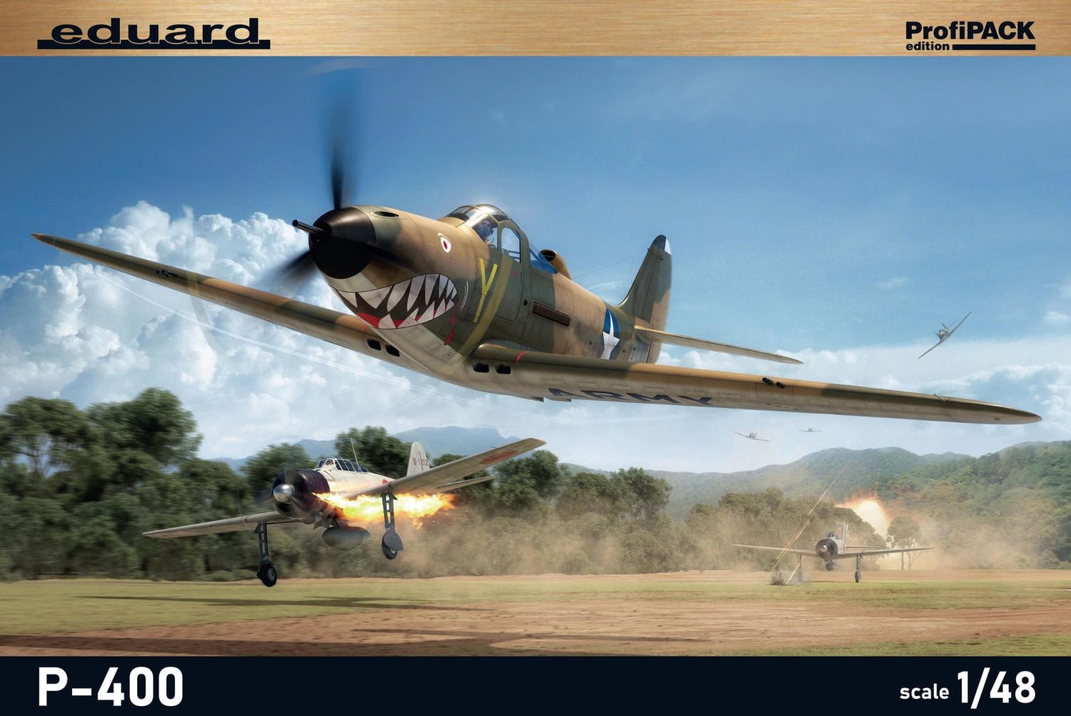 Eduard 1/48 P-400 [ProfiPACK] 8092