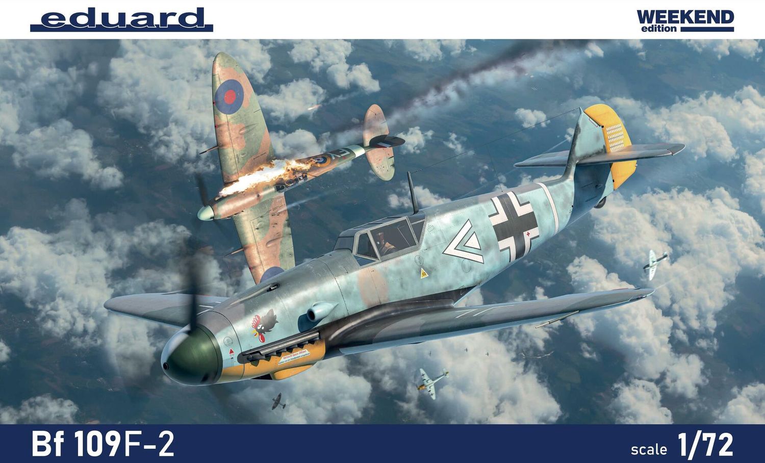 Eduard 1/72 Bf 109F-2 [Weekend Edition] 7474