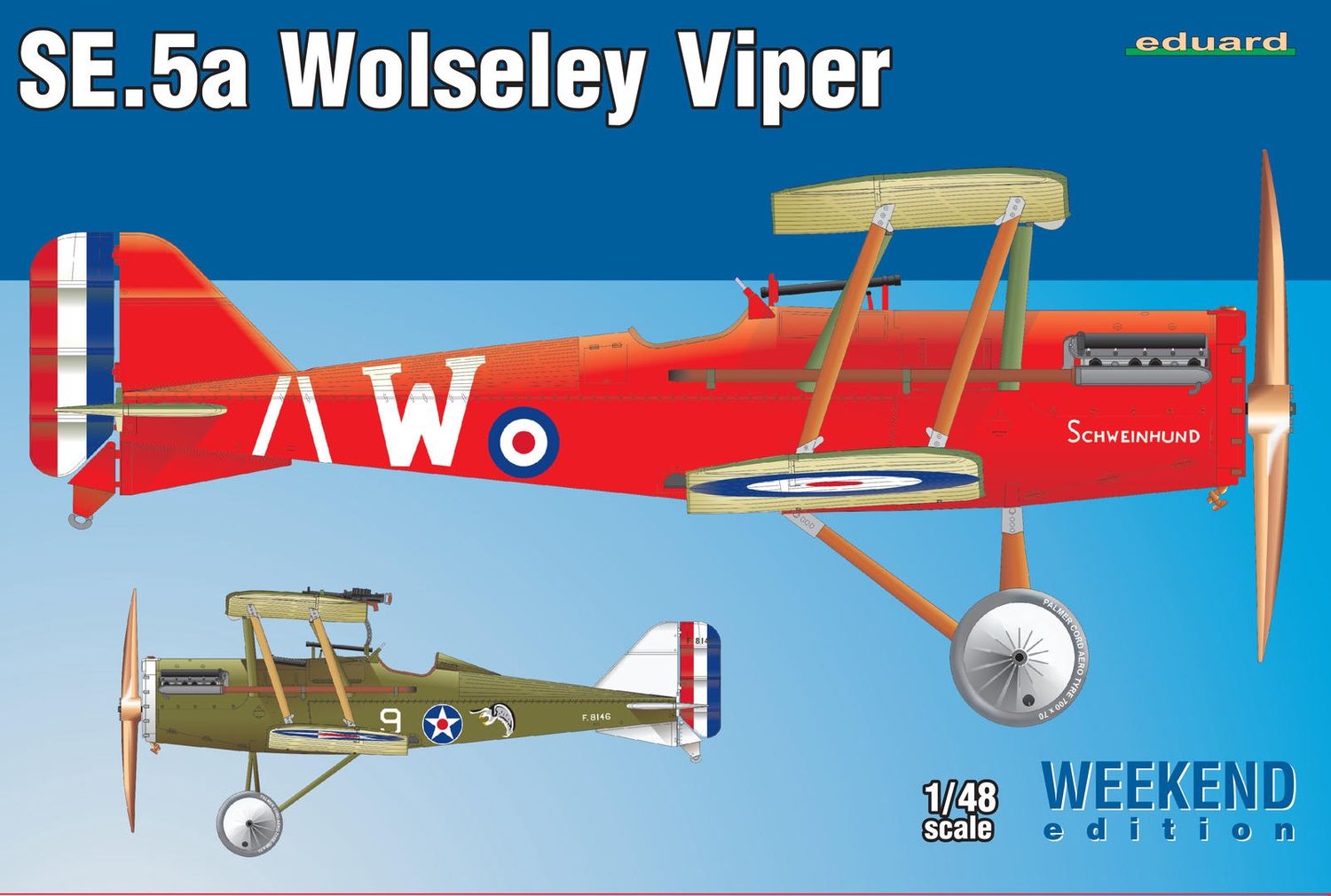 Eduard 1/48 SE.5a Wolseley Viper [Weekend Edition] 8454