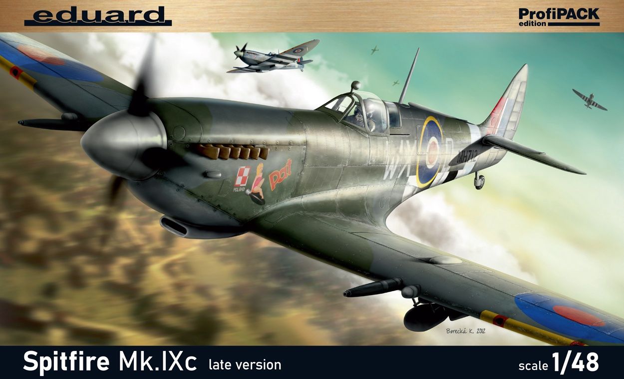 Eduard 1/48 Spitfire Mk.IXc late version [ProfiPACK] 8281