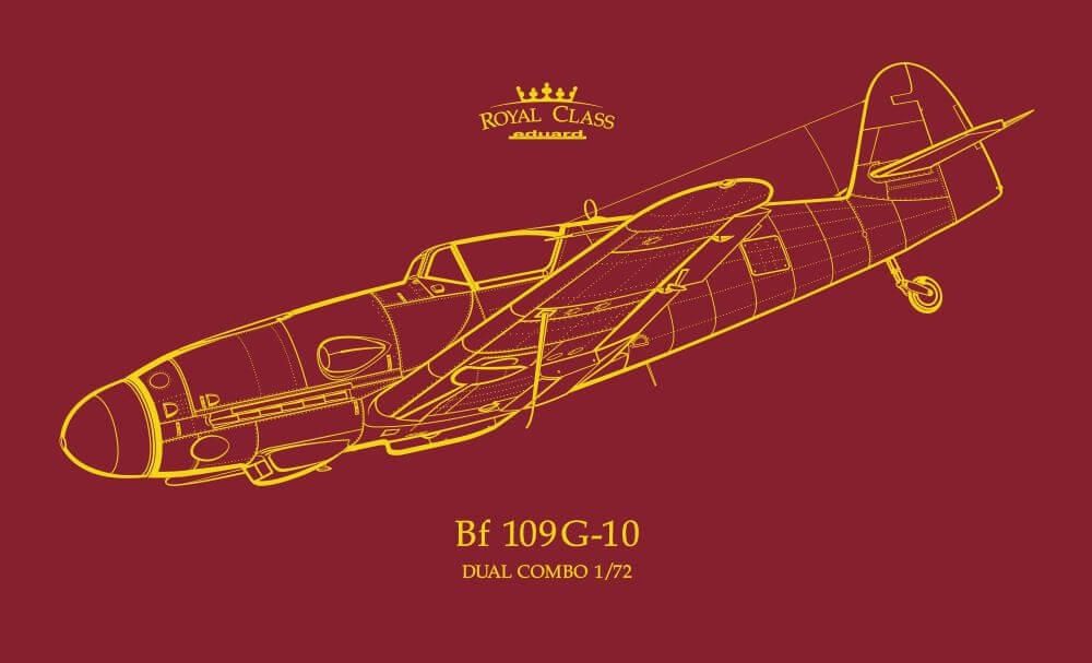 Eduard 1/72 Bf 109G-10 &amp; G-14/AS Dual Combo Royal Class Edition R0022