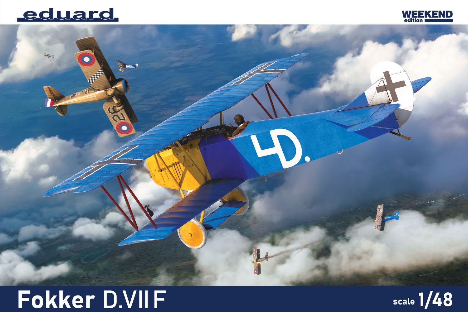 Eduard 1/48 Fokker D.VIIF Weekend edition 8483