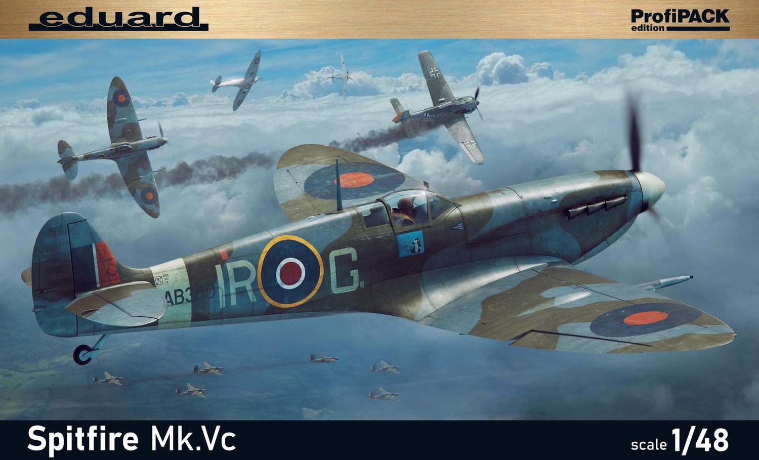 Eduard 1/48 Spitfire Mk. Vc Profipack Edition 82158