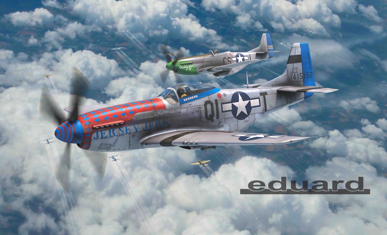 Eduard 1/72 P-51D Aces of the Eighth Dual Combo Limited Edition 2147
