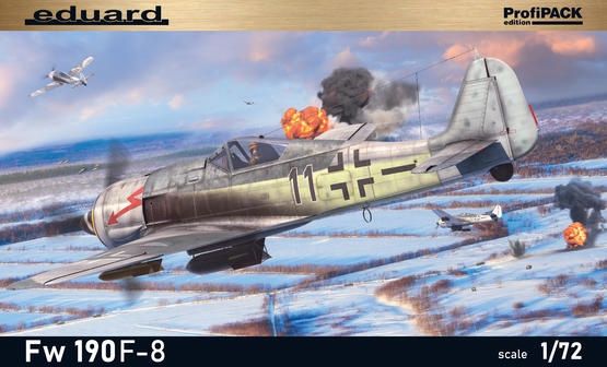 Eduard 1/72 Fw 190F-8 [Profipack] 70119