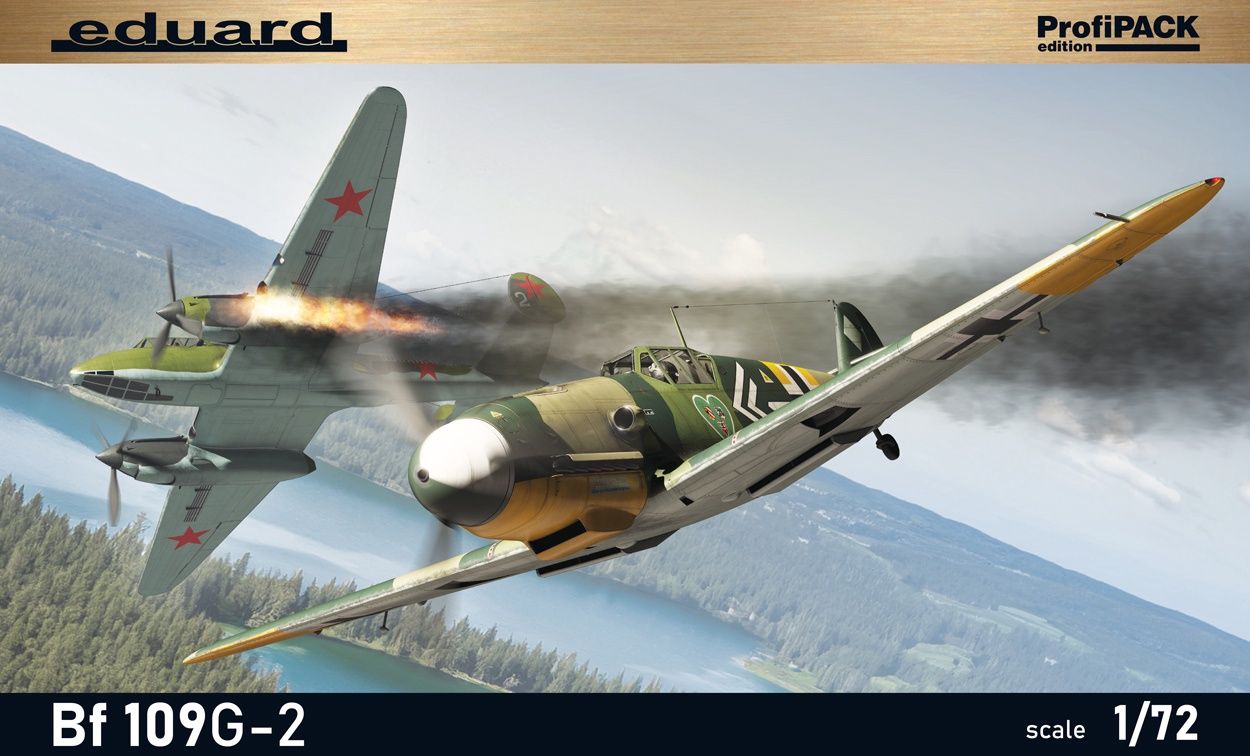 Eduard 1/72 Bf 109G-2 ProfiPACK edition 70156