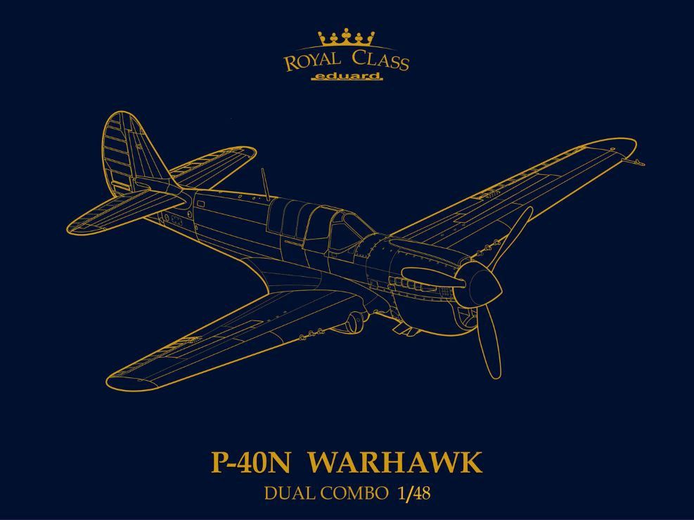 Eduard 1/48 P-40N Warhawk Dual Combo Royal Class Edition R0025